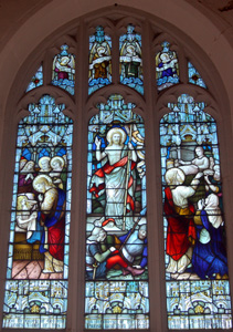 Studham church east window November 2009